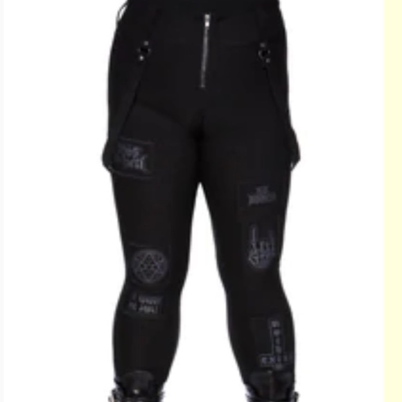 killstar punk patch pants 4xl - Picture 16 of 16
